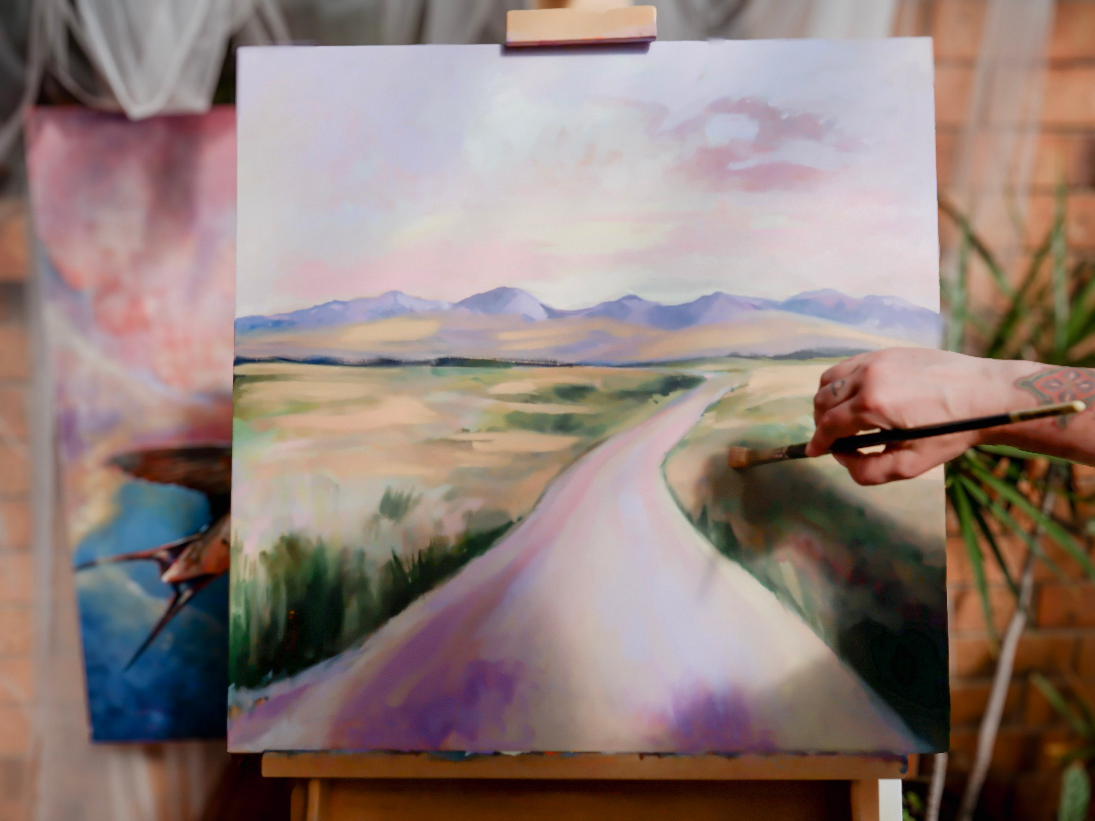 "Wide open" Expressive landscapes